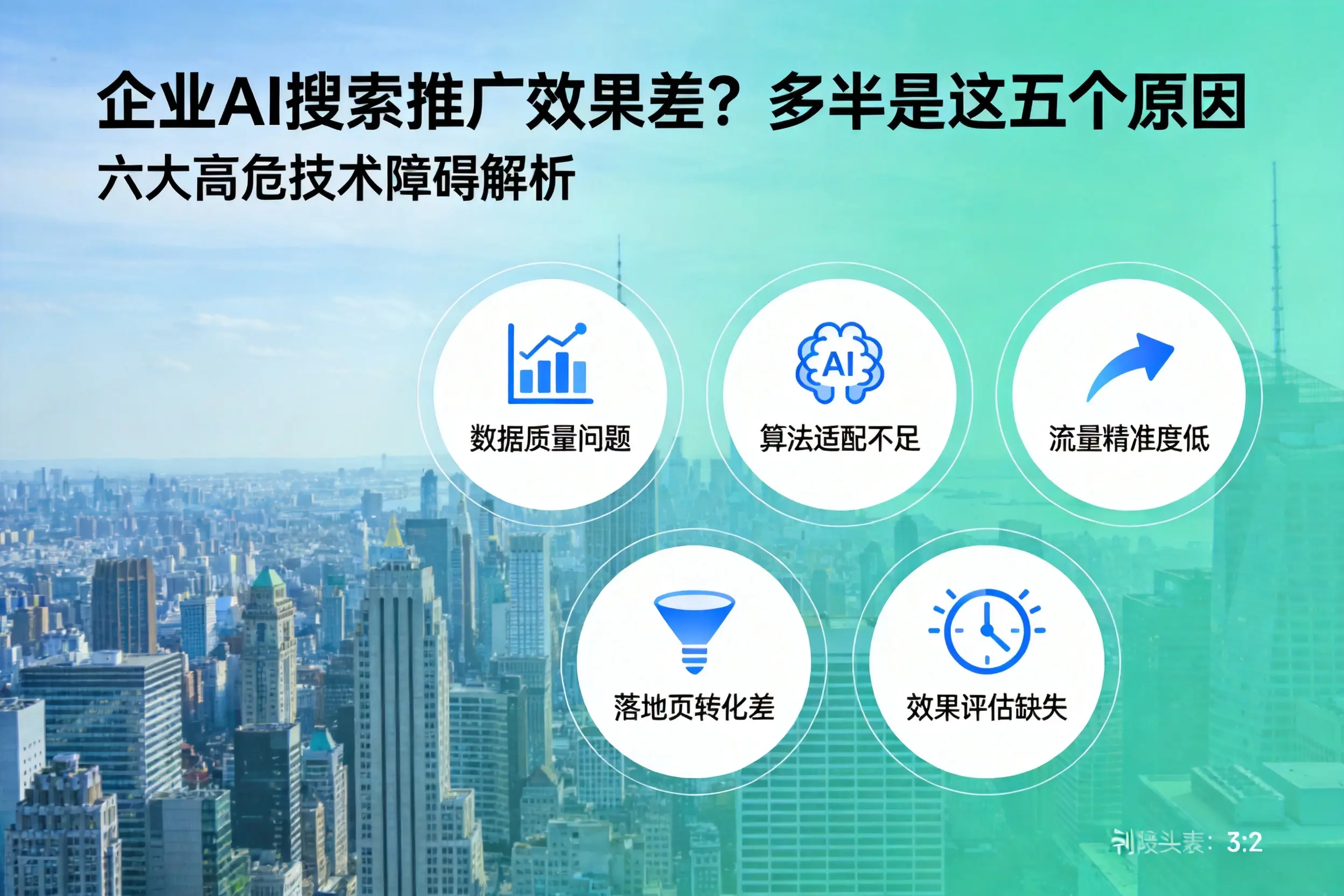 理县企业AI搜索推广效果差？多半是这五个原因